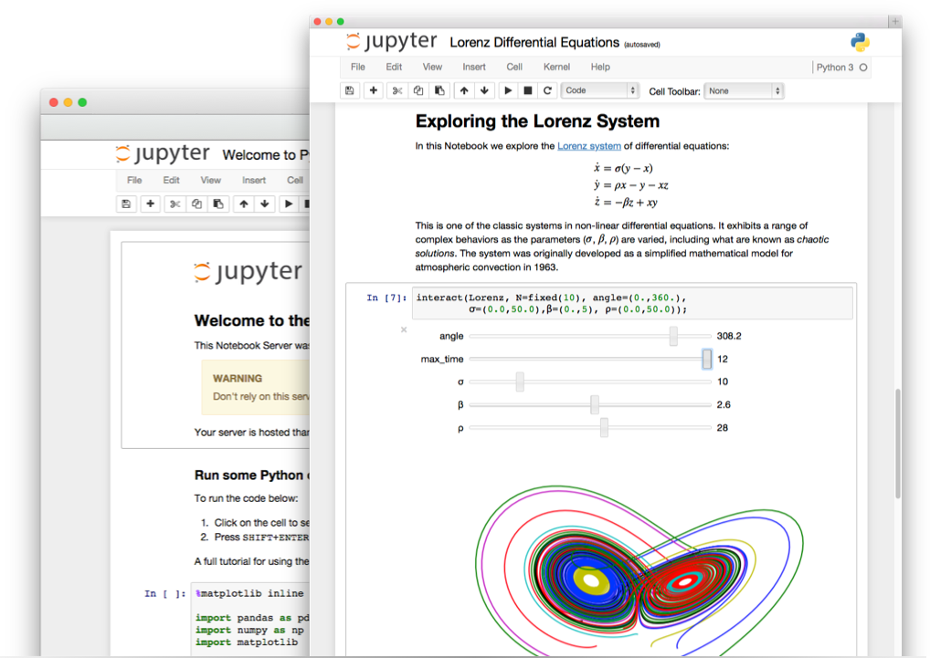 jupyter workspace